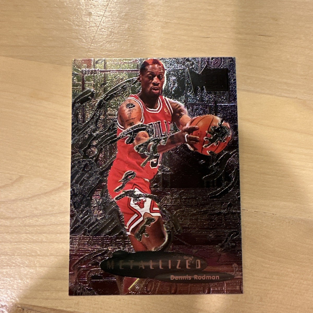 DENNIS RODMAN 1996-97 Fleer Metal Metallized #231 Bulls | eBay