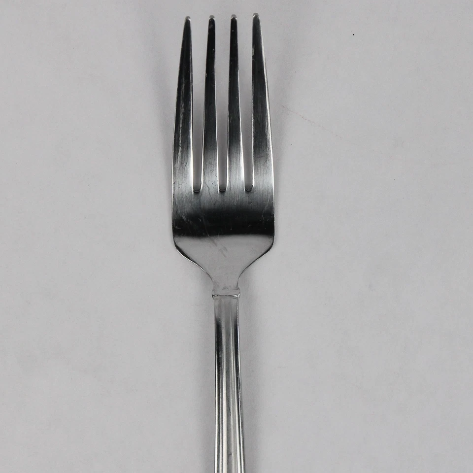 Lot Of 5 Pfaltzgraff Capri Frost (Stainless) Flatware Individual Salad Forks - Image 3 of 4