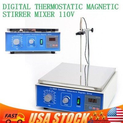 10000 ML Thermostatic Magnetic Stirrer Digital Lab With Hot Plate Heating Mixer