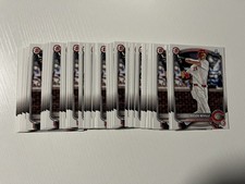 Mason Neville 2025 Bowman Draft Prospects Paper 44 Card Lot Cincinnati Reds