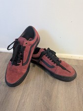 Vans Skate Old Skool Hairy Suede Burgundy Red...