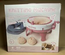 SENTRO Knitting Machine 48 Needles Weaving Round Loom w/Row Counter Open Box
