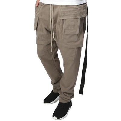 Rick Owens DU21S2376 RIG 34 Dark Shadow Cargohose mit Kordelzug 149855131