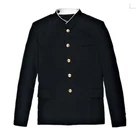 Men Slim Tunic Jacket Single Breasted Blazer Japanese School Uniform Gakuran New
