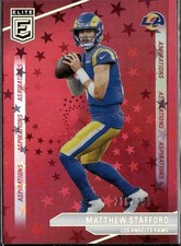 2024 Donruss Elite #23 Matthew Stafford Aspirations Stars #/299 RED RAMS