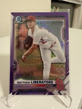2021 Bowman Chrome Pospects Matthew Liberatore Purple Refractor # /250 #BCP-234