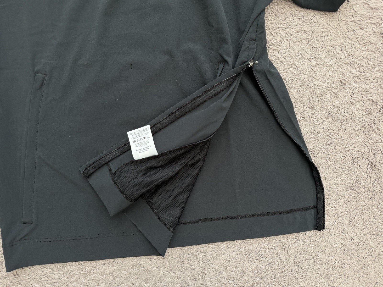 Nike OSU Ohio State Football Coaches 1/4 Zip Hooded Jacket Men’s Medium DZ9316 thumbnail 13