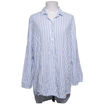 Aritzia, Hemd, Größe: L, Blau/Weiß, Viskose, Streifen, Damen #tjw