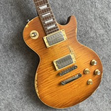 Relic Aged Standard Electric Guitars Flame Maple Top Professional Guitar