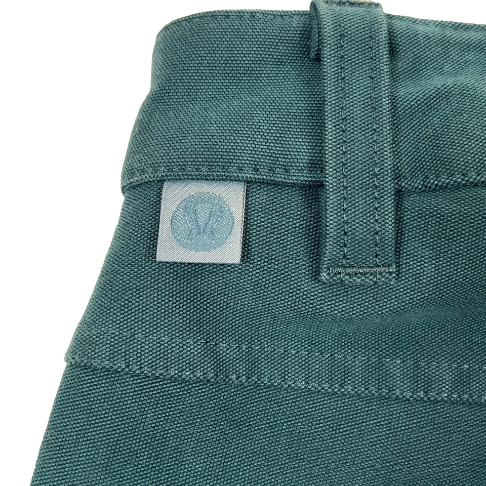 Pantalones de rendimiento informales Lululemon para hombre verdes ABC talla 32x33" entrepierna Foto 4 de 4