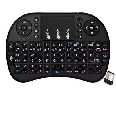 Tastatur Keyboard Mini Wireless i8 Multitouch Touchpad Smart TV Tablet Fernseher