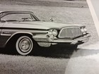 1960 Chrysler, original Factory print shop photo 8x10  With big tail fins — photo 3