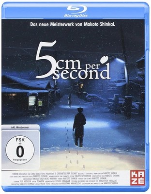 5 CENTIMETERS PER SECOND - Blu-ray - Makoto Shinkai - Anime  ++ WIE NEU ++ [5cm]
