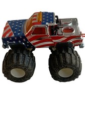 Monster Truck cromado Majorette Chevrolet Blazer 4x4 (tamaño completo de los años 80) escala 1:62