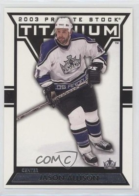 2002-03 Pacific Private Stock Titanium Retail Jason Allison #48 0m8e
