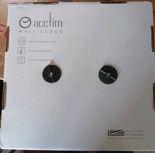 Acctim Bowfell Wall Clock Outdoor & Indoor As seen in John Lewis Weather proof - Picture 6 of 9