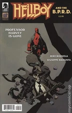 Hellboy and the B.P.R.D. Professor Harvey is Gone 1B Stock Image