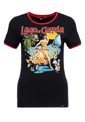 Queen Kerosin T-Shirt - Lago di Garda Black