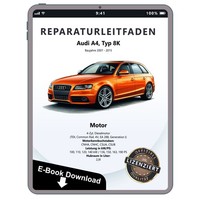Audi A4 8K 2007-2015 2,0L Dieselmotor TDI 136-190 PS Werkstatthandbuch PDF Datei