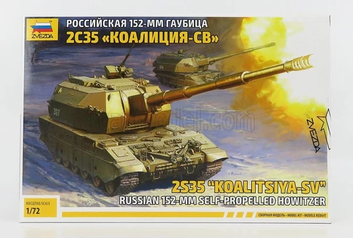 1/72 ZVEZDA - TANK | 2S 35 KOALITSIYA-SV MILITARY 2022 | /