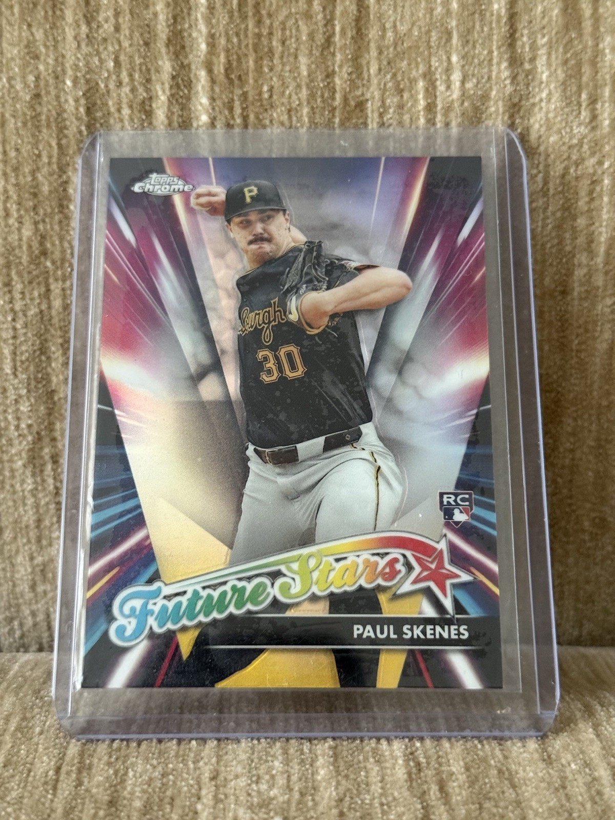 2024 Topps Chrome Update Series #FSU-17 Paul Skenes Rookie RC Future Stars