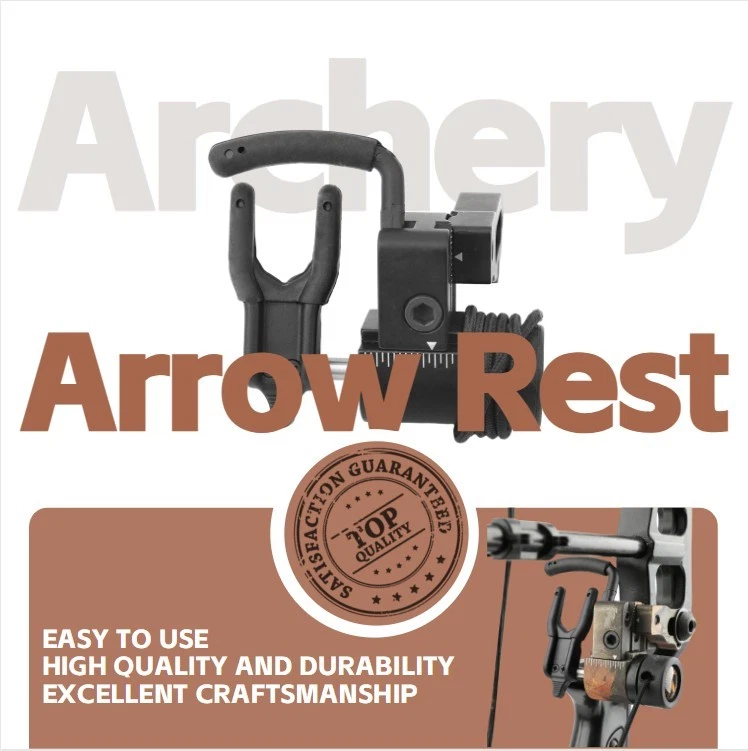 Compound Bow Arrow Rest Drop Away Adjustable Archery Hunting Shoot Target RH LH - Image 2 of 4