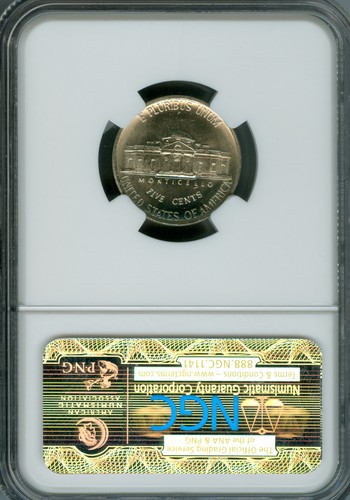 1985 D JEFFERSON NICKEL NGC MS67 MAC 4FS PQ MAC FINEST SPOTLESS $1,250.00 FS . - Picture 4 of 4