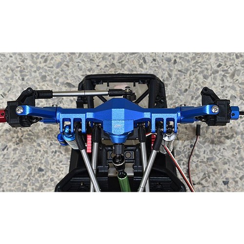 GPM Racing Aluminum Front Gear Box Grey : Axial Capra 1.9 UTB - Picture 4 of 4