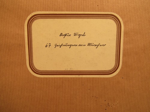 ARTHUR VOGEL 67 City Landcape Drawings Munich 1971 Oversized Art Book 95/500 - Foto 2 di 17