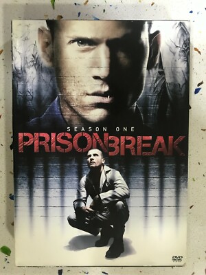 PRISON BREAK SEASON ONE 6 x DVD INGLES SUBTITULADO EN ESPAÑOL Y FRANCES NTSC  AM
