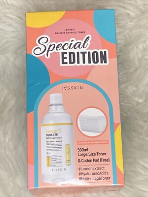 It's skin Lemon'C Squeez Ampoule Toner 500ml Moisturizing Korea Cosmetic