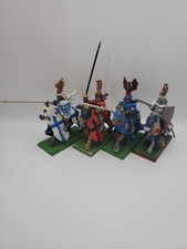 4x chevaliers du royaume Bretonniens Warhammer - OOP Rare