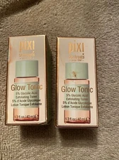 Pixi Skintreats Glow Tonic 5% Glycolic Acid Exfoliating Toner 1.3floz/40ml New