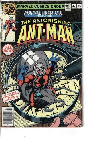 Marvel Premiere 47 1st Scott Lang As Ant Man VG/F 1979 Glossy
