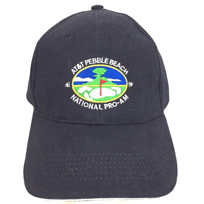 AT&T Pebble Beach National Pro-Am Golf Hat Spell Out Beach Baseball PGA Tour Cap