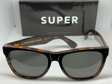 Retrosuperfuture 446 Classic Havana Black Top Frame 55mm Sunglasses NIB