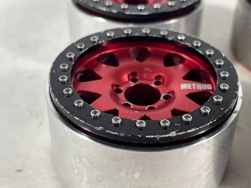 Discontinued 4x Used Vanquish 2.2" Method 101 V1 Wide, w/ Rings, See Images - Picture 7 of 24