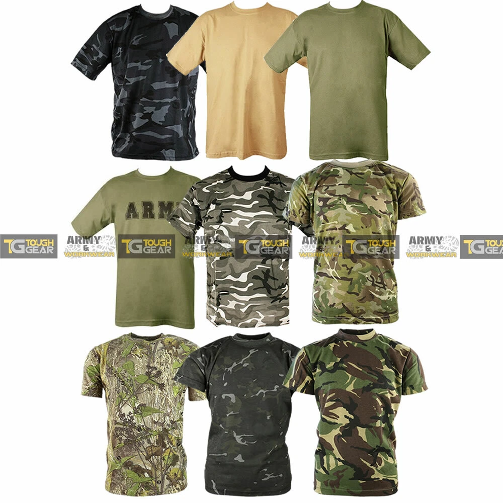 Camiseta camuflaje hombre sale