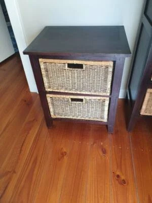 Cupboard With X 2 Cane Drawers Dressers Drawers Gumtree