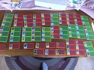 1981 Topps Baseball Scratch-Off Lot of 22 3 Card Panels & 9 singles Seaver Smith