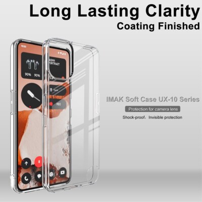 IMAK For Nothing CMF Phone 2 Pro, Shockproof Soft Rubber Transparent Case Cover | eBay IMAK For Nothing CMF Phone 2 Pro, Shockproof Soft Rubber Transparent Case Cover | eBay