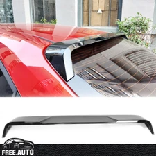 Fits 20-25 Toyota Corolla Sedan IKON Style Rear Roof Wing Spoiler Gloss Black