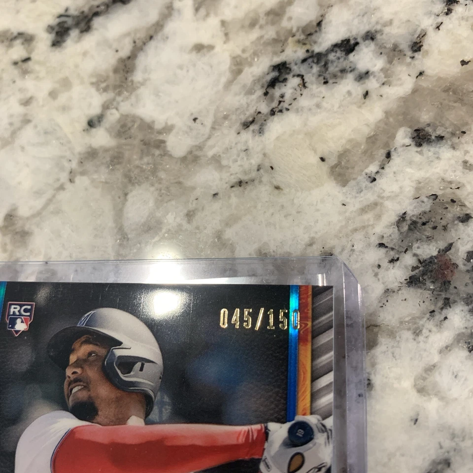 Jerar Encarnacion 2023 Topps Tribute Blue On Card Auto 045/150 Miami Marlins! - Image 2 of 3