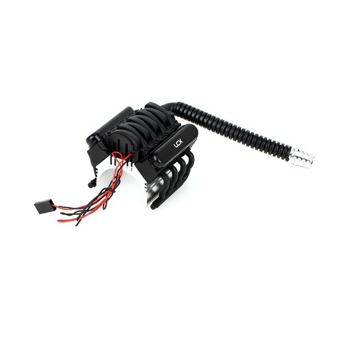 LCX Aluminum Heat Sink w/Cooling Fan for Traxxas TRX4 TRX6 Axial SCX10 II III - Picture 9 of 9