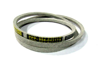 OEM SPEC REPL TRANSMISSION DRIVE BELT MTD CUB CADET 954-04317A 754-04317A MANY