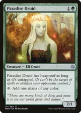 Paradise Druid [War of the Spark] Magic MTG