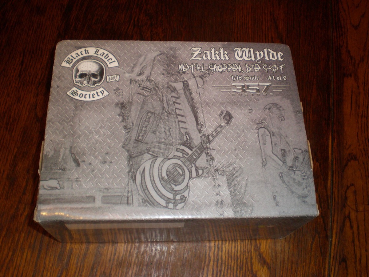 Zakk Wylde DIE CAST #1 of 9 METAL CHOPPER | eBay