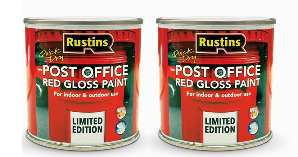 Rustins Small Job Gloss & Satin Colour Paint Indoor & Outdoor Use For