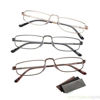 Brille Notbrille GARDA VICTORIA Lesebrille Lesehilfe ETUI +1,5+2,0+2,5+3,0+3,5 - Bild 1 von 2