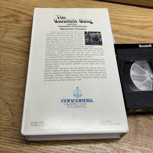 VHS: Goosehill Gang: Mystery The Vanishing Schoolmate: The Mysterious Stranger - Picture 5 of 6